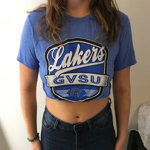 GVSU crop top